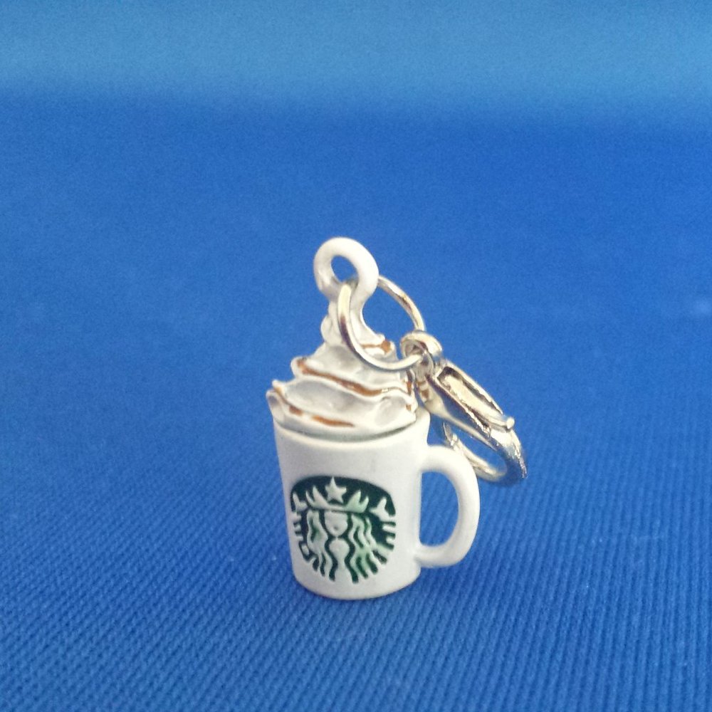 Caramel Macchiato Charm & Clasp